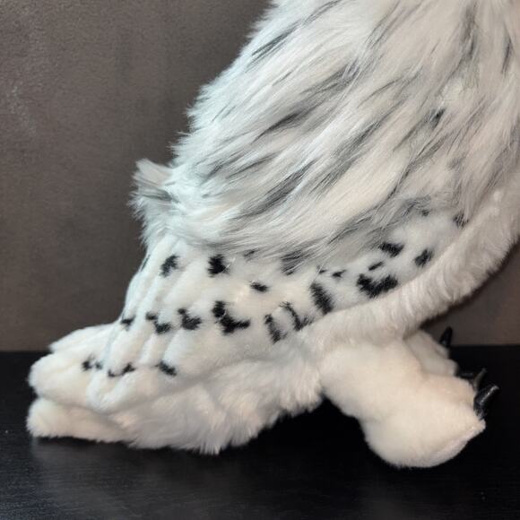 Harry Potter's Owl Hedwig, White Owl Plush, Noble Collection 10" Wizarding World - Picture 3 of 9